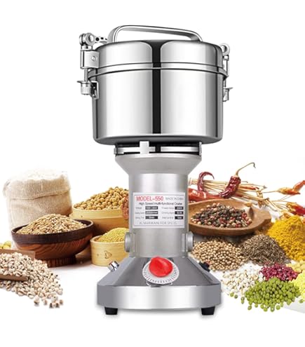 Mulino Manuale Per Grano SABUIDDS - Macina Farina In Casa Con Acciaio Inox - Foto 5