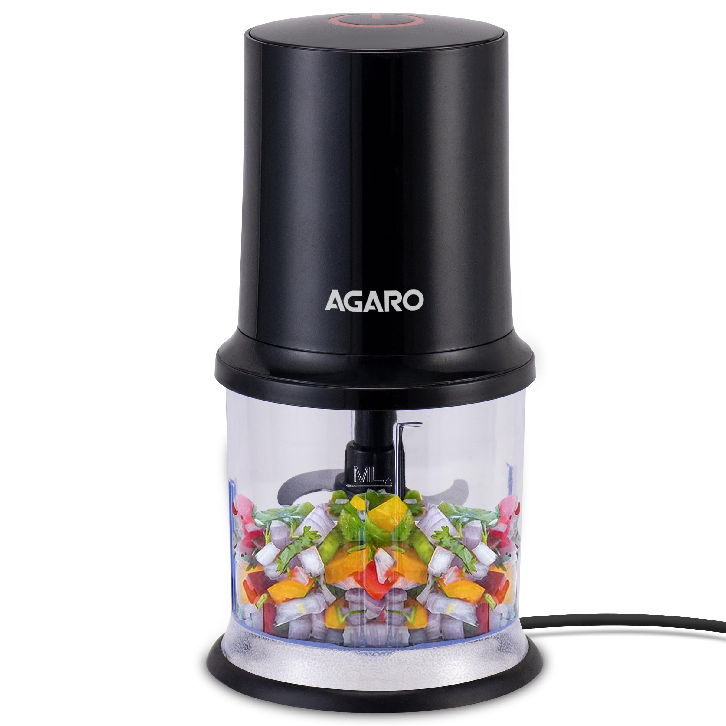Effortless Meal Prep with AGARO Electric Chopper 400 Watts Black Review