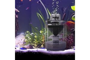 WMLBK Fish Stool Type Aspirapolvere 3 in 1 pompa Fish Stool Type filtro a vuoto per acquario