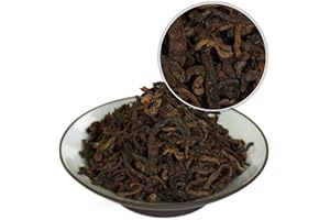 GOARTEA Puerh Tea - Ripe Thé Pu erh Loose Leaf 2Pcs 250g / 17.6oz 2008 Year Supreme Ancient Tree - Pu erh Tea Puer Tea Pu'er Tea - Yunnan Thé Pu-erh- Chinois Tea
