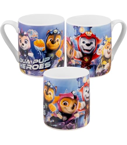 KERAMISCHE SUBLIMATIE MOK 325 ML PAW PATROL BOY PATCHED TOGETHER