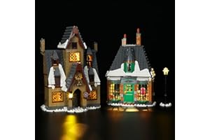 LIGHTAILING Jeu De Lumières Compatible avec Lego 76388 Harry Potter Visite du Village de Pré-au-Lard Modèle en Blocs De Construction - Ne Figurant Pas sur Le Modèle