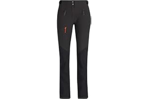 Mammut Courmayeur SO Pants Women – Damskie Spodnie Softshell | Oddychające i Wiatroodporne | Czarne, Rozmiar 36