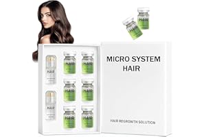 MZZSVEUY Alphainfuse Hair Regrowth System, Advanced Hair Growth Care Strengthens Roots, Infusion Hairregrowth Solution, Eclipta Prostrata, Make Hair Thicker and Healthier for Men and Women