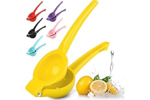 Presse-agrumes métallique de haute qualité Zulay Premium, presse-agrumes pour agrumes, presse manuelle pour extraire le maximum de jus possible