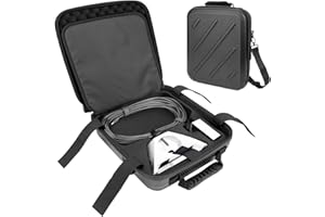 LIROPAU Przenośna torba do przenoszenia kompatybilny z Starlink Mini-Kit, Case kompatybilny z StarLink Mi-NI Kit torba podróżna, wodoszczelne twarde pudełko do przechowywania z wieloma przegródkami