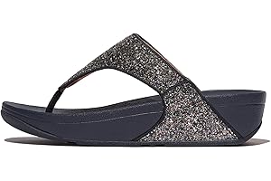Fitflop Women's Lulu Multi-Tonal Glitter Toe-Post Sandals