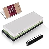 Trilancer Abziehstein Schleifstein 1000/6000, Doppelseitiger Wetzstein, Messerschärfer Wasserstein für Messer, mit Rutschfest