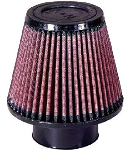 K&N Universeel Luchtfilter Konisch 76mm aansluiting, 152mm onder, 102mm top, 127mm hoogte (RU-3580) | KNRU3580