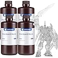 ANYCUBIC Standard 3D Printer Resin, LCD UV 405nm Rapid Photopolymer 3D Resin for 6K/8K/12K/14K LCD 3D Printers(4000g, Clear)