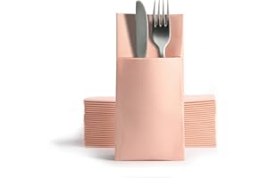 Alvotex Chic Airlaid 50 - Servilletas Desechables (39 x 40 cm), Color Rosa