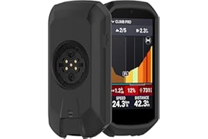 FDHYFGDY Hülle kompatibel für Garmin Edge 1050 Silikonhülle, Silikon Schutzhülle Skin - GPS Bike Zubehör für Garmin Edge 1050 Schutzhülle (Schwarz)