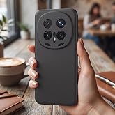 CaseOnn Honor Magic 8 Pro Kılıf Kamera Korumalı Mikrofiber Astarlı Lansman Siyah [Magic 8 Pro ile Uyumlu]