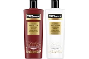 TRESemmé Champú y Acondicionador Keratin Smooth pack de cuidado capilar antiencrespamiento con queratina hidrolizada 400 ml + 400 ml pack de 2