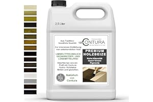 Holzbeize 2,5 Liter Tischler Beize Holz Farbe Wasserbeize Antik Möbel Holzfarbe Wasserbasis. (Palisander)