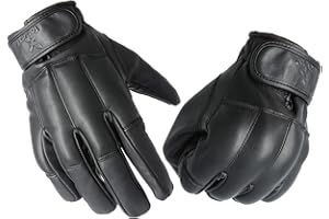 ‎TACFIRST TacFirst SECURITY Quarzhandschuhe H004, schnitthemmende Quarz-Sand echtleder Security Handschuhe