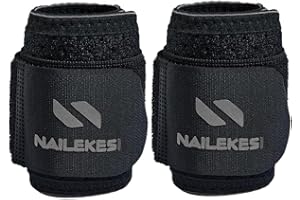 DULSPUE Polsini Palestra,polsiere Palestra,Fascette Palestra,Fasce Polsi Palestra,Polsini Palestra Uomo,polsiere Palestra Uomo,Polsiera Anti-distorsione (2 Pezzi Blu)