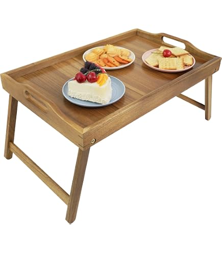 Table d'appoint en C avec emplacements pour téléphone et tablette