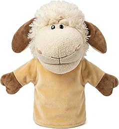 LOMTRATS Handpuppen für Kinder, Kleinkind enthält Wolf, Tiger, Löwe, AFFE und bewegliche offene Münder, perfekt zum Geschichtenerzählen, Unterrichten, im Vorschulalter und als Geburtstagsgeschenk