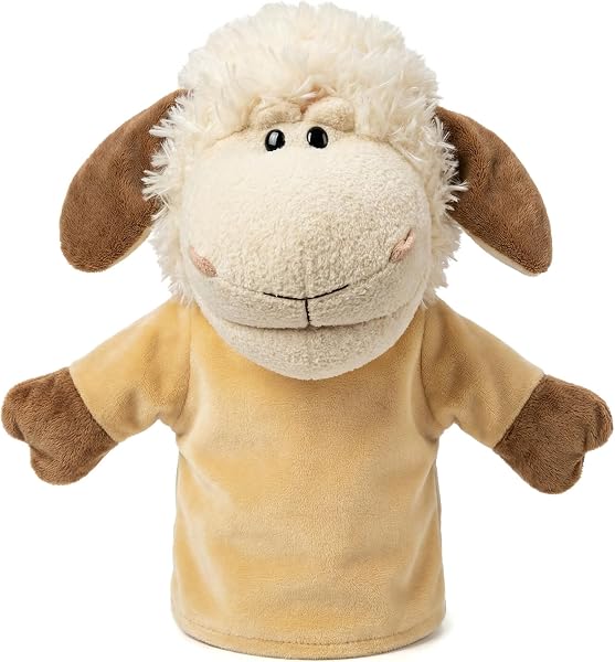 LOMTRATS Handpuppen für Kinder, Kleinkind enthält Wolf, Tiger, Löwe, AFFE und bewegliche offene Münder, perfekt zum Geschichtenerzählen, Unterrichten, im Vorschulalter und als Geburtstagsgeschenk - 1