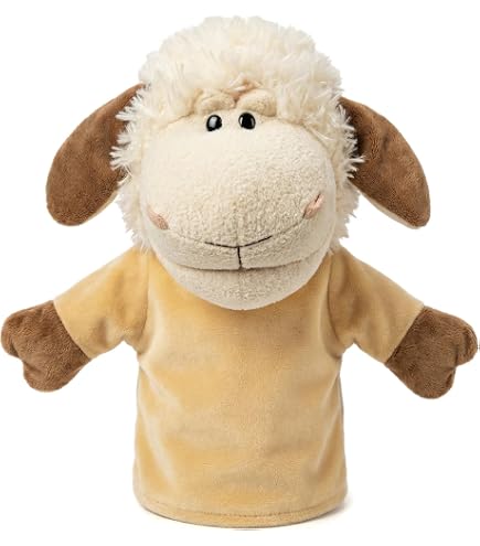 🦆 Sterntaler Muñeca De Mano Pato Edda Lou Con Gorro – Marioneta Para Teatro Y Juego De Rol (33 Cm)
