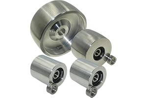 LASANA SMART MACHINES (AL5-19) CNC usiné Roue de Courroie Meuleuse pour Couteaux Meuleuses 130 mm Entraînement 19 mm Tige 75 mm Rail 50 mm…