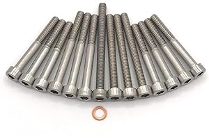 SCHRAUBEN-HUPE MZ ETZ 251 Motor Zylinderschrauben mit Innensechskant aus Edelstahl 15 teilig