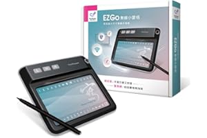 PenPower EZ Go Kabelloser Schreibblock (Win/Mac), Keine Installation erforderlich, großer Schreibbereich, Handschrift, personalisierte Unterschrift