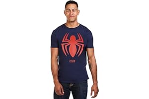 Marvel Press Men's Spiderman Logo T-Shirt (Pack of 1)