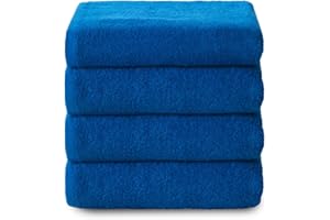 Top Towels - Ręczniki do Kąpieli - Bide lub Ręczniki na twarz - Opakowanie 4 Ręczniki - 30x50 cm, 43040028