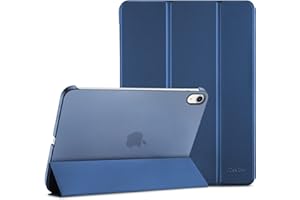 ProCase Cover iPad A16 11 Generazione 11 Pollici 2025/iPad 10 Generazione 10,9 Pollici 2022, Custodia A3354 A3355 A3356 A2696 A2757 A2777 Case Auto Sveglia/Sonno -Blu Marino