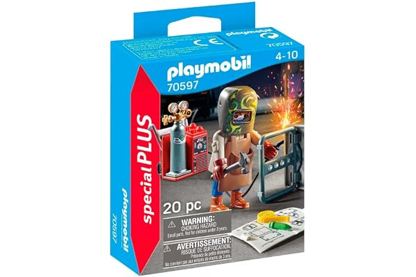 Playmobil 70597 Soudeur- City Life- La Construction- Special Plus Petit Prix