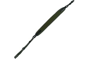 Savage Island Gewehrriemen Schulterriemen Tragegurt Trageriemen Langwaffe Gewehr Luftgewehr (schwarz/grün)