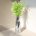 Bubaxuce Vase Boule à Facettes 21cm Argent, Pot de Fleurs à Facettes, Décoration Disco pour Décorations Modernes, Anniversaires Rétro des Années 70/80/90 et Décorations de Table Festives
