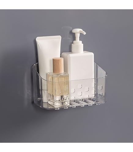 Renchey Dusch Organizer Mit Saugnapf - Eckregal Bad Aufbewahrung Ohne Bohren