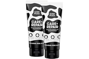 ‎HAKA HAKA Euterpflege Spezial I 2x200 ml Feuchtigkeitscreme für raue, strapazierte Haut I Sanfte Pflegecreme für trockene Hände und beanspruchte Haut I Ohne Parfum