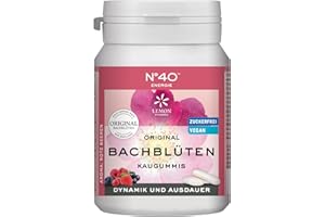 ‎LEMON PHARMA Original Bachblüten Kaugummi Nr. 40 Energie von Lemon Pharma, Vegan und Ohne Zucker