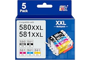 Starink CLI-581 PGI-580 XXL kartridże do Canon 581 XXL do Canon TR8550 kartridże do drukarek Canon Pixma TR 8550, TS705, TS6350, TS8350, TS8250, TS6150, TR7550, TS9550, TS6151, TR8881, TR888150 500