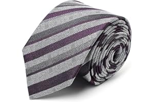 BRERA 67 Cravatta Uomo Elegante in Seta | Cravattino per Completo 150x7 | Cravatte Slim per Vestito da Cerimonia e per Abiti da Lavoro - Diversi Colori e Fantasie