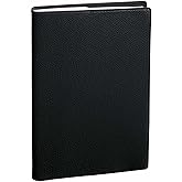 Agenda Quo Vadis Président S 2026 - Semainier 21x27cm, Spirale - De Décembre 2025 à Janvier 2027 - Couverture Noire Impala