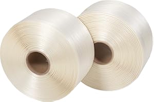 Kortpack 2 Rollen 16mm Polyester Umreifungsband | 850mtr | Zugfestigkeit: 450KG | Kerndurchmesser: 76mm. (031.0200)