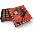 Willie's Cacao - Chocolate Truffle Gift Box - Dark chocolate praline truffles with Cornsish sea salt - Vegan chocolate truffles - 16 truffles, 110g - Artisan Chocolate - 100% Natural