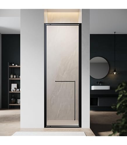 VidaXL Begehbare Duschwand Mit ESG-Glas Matt, 90x195 Cm – Spritzfeste Duschabtrennung Aus Alu & Edelstahl