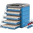 Automatic Egg Incubator, Digital Hatching Eggs with Fully Automatic Turner, Poultry Hatching Machine with Humidity Control, for Hatching Chicken Duck Quail Bird Eggs,300Eggs