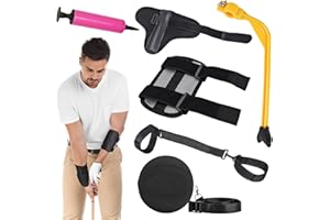 5Pcs Golfschwung Trainingshilfen, HUIJUTCHEN Golf Schwungtrainer Golf Handgelenk Scharnier Trainer Golf Swing Trainer Golfhaltungs Bewegungskorrekturtrainer für Golfanfänger Männer Frauen
