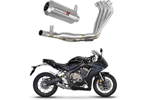DOMINATOR EXHAUST SYSTEM CB 650 R Sistema di scarico Collettore Silenziatore Terminale Marmitta GP DOMINATOR 2019-2023