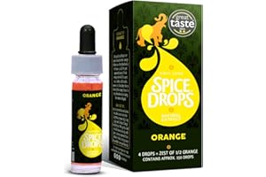 HOLY LAMA NATURALS Holy Lama Spice Drops Orange Zest Extract – Great Taste Awards. Natural Cooking Ingredient, Savoury or Sweet Recipes. Citrus Flavour, Baking, Drinks 1 x 5ml Bottle