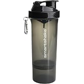 SmartShake 500 ml/18 oz Gunsmoke Slim, tekli paket