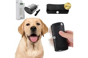 REITEAG Grooming Bürste Hund, Grooming Pet Care Bürste, Deshedding Dog Brush, Entwickelt für das Wohlbefinden Ihres Hundes, Ihrer Katze oder Ihres Pferdes – für ein stets perfektes Pflegeergebnis