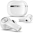 boAt Nirvana Iris Truly Wireless in Ear Ear Buds w/Up to 32 dB Active Noise Cancellation,120 Hrs Playback,Crystal Bionic Sound Powered by HiFi,Beast Mode,ENx Tech,Hearables App(Quartz White)
